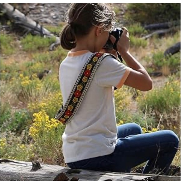 Capturing Couture Adjustable Camera Strap 2” Harmony DSLR Mirrorless Neck Sholde - Picture 8 of 10